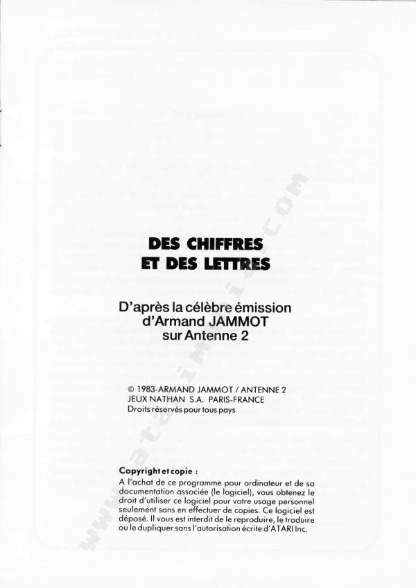 Instructions page 1