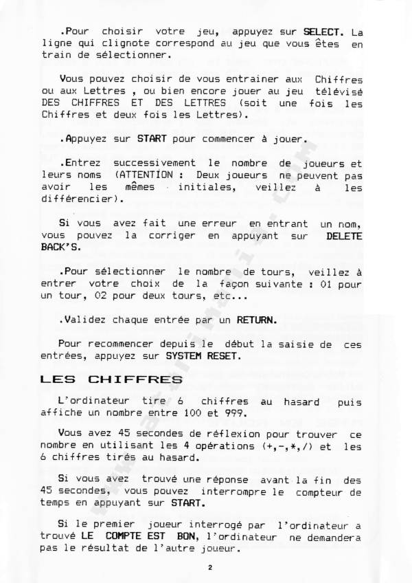 Instructions page 4