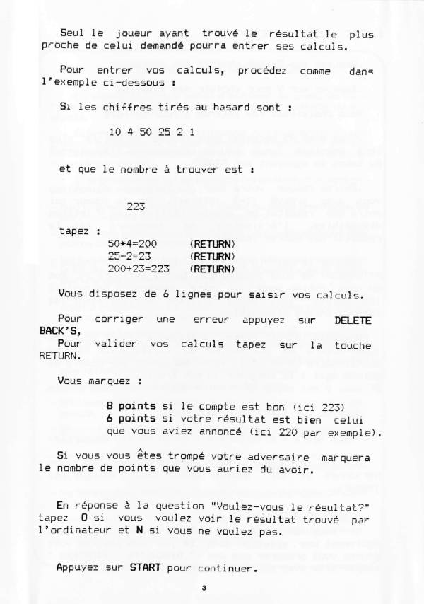 Instructions page 5