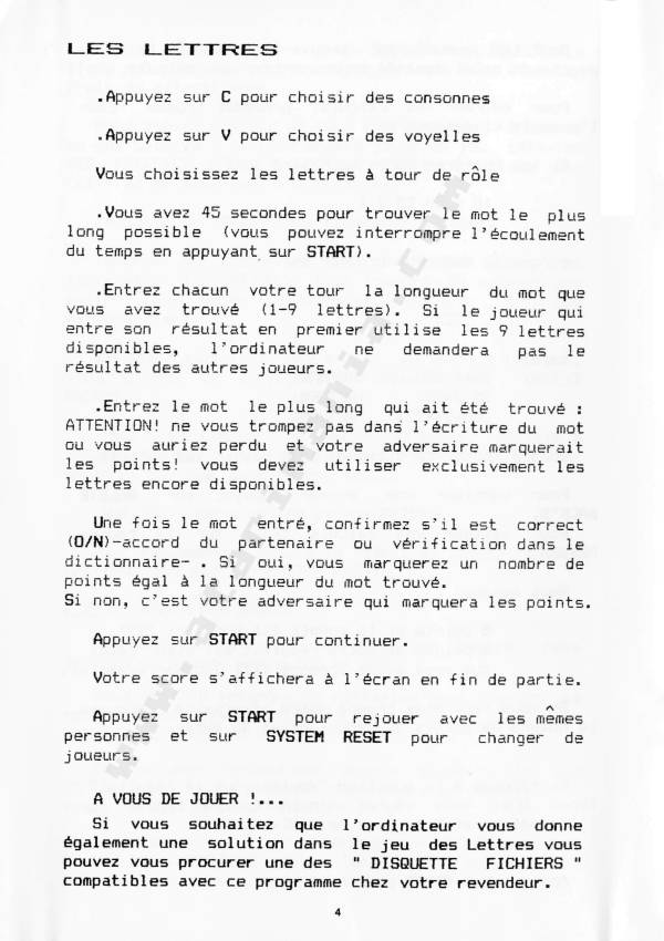 Instructions page 6