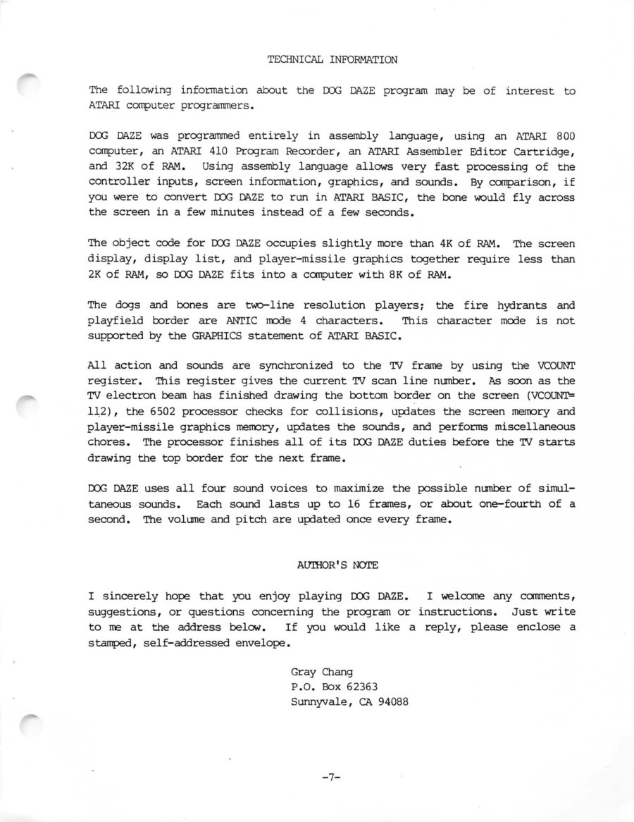 Instructions page 13