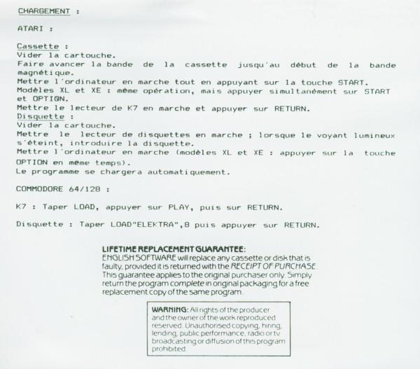 Instructions page 8
