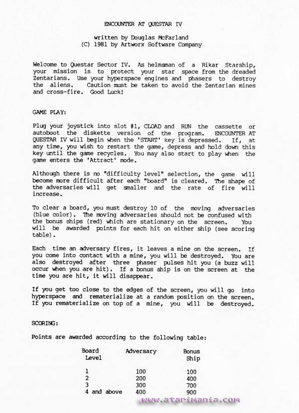 Instructions page 2