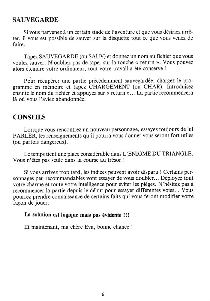 Instructions page 6