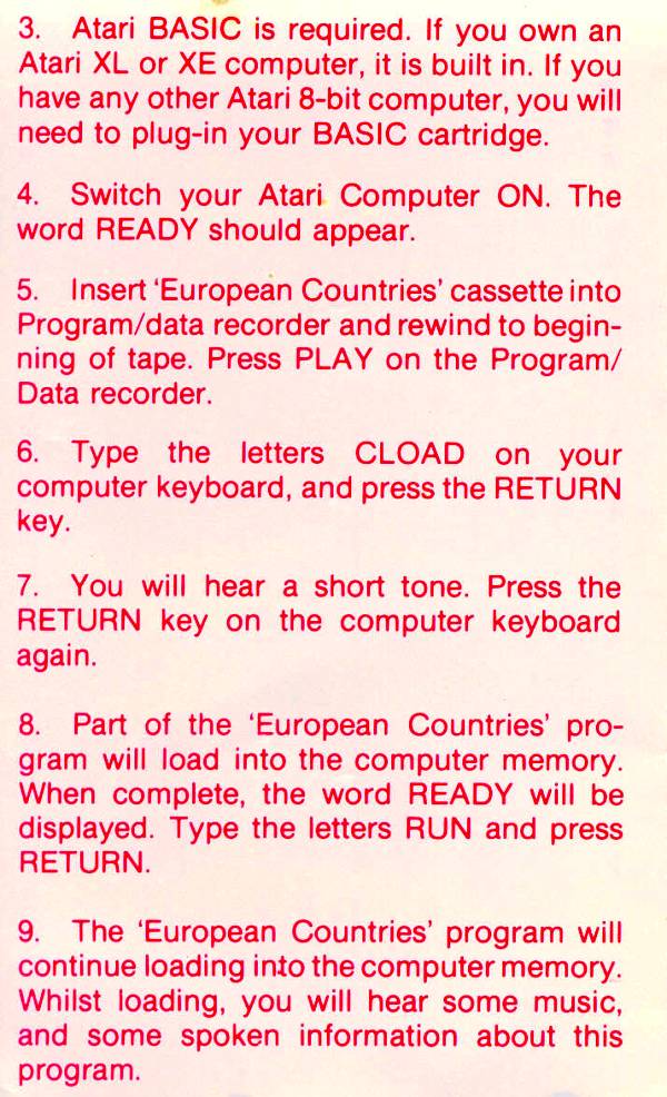 Instructions page 3