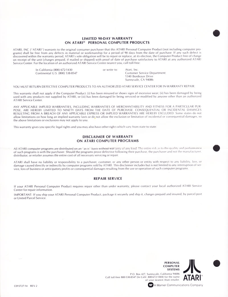 Instructions page 4