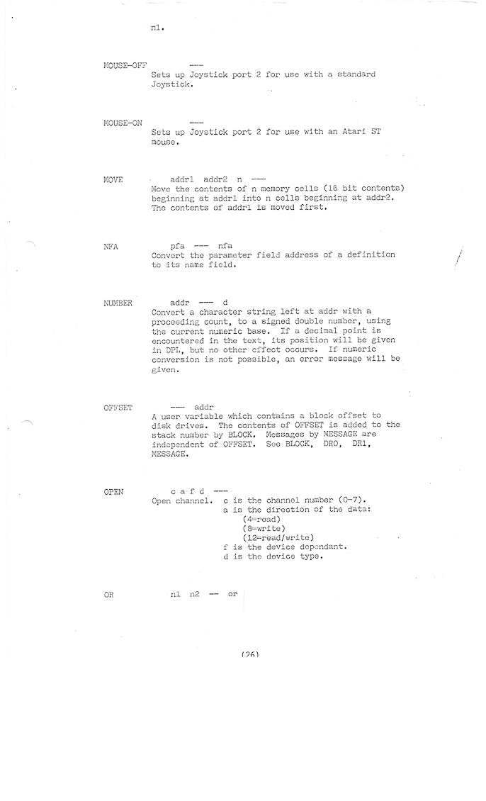 Instructions page 29