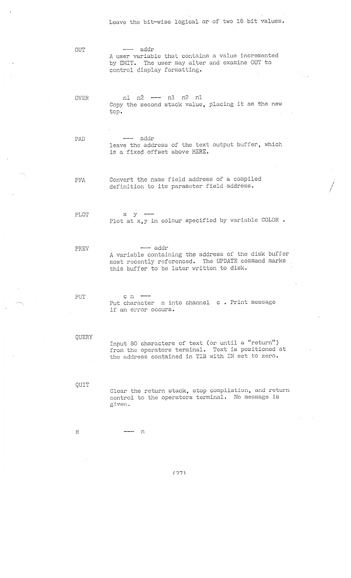Instructions page 30