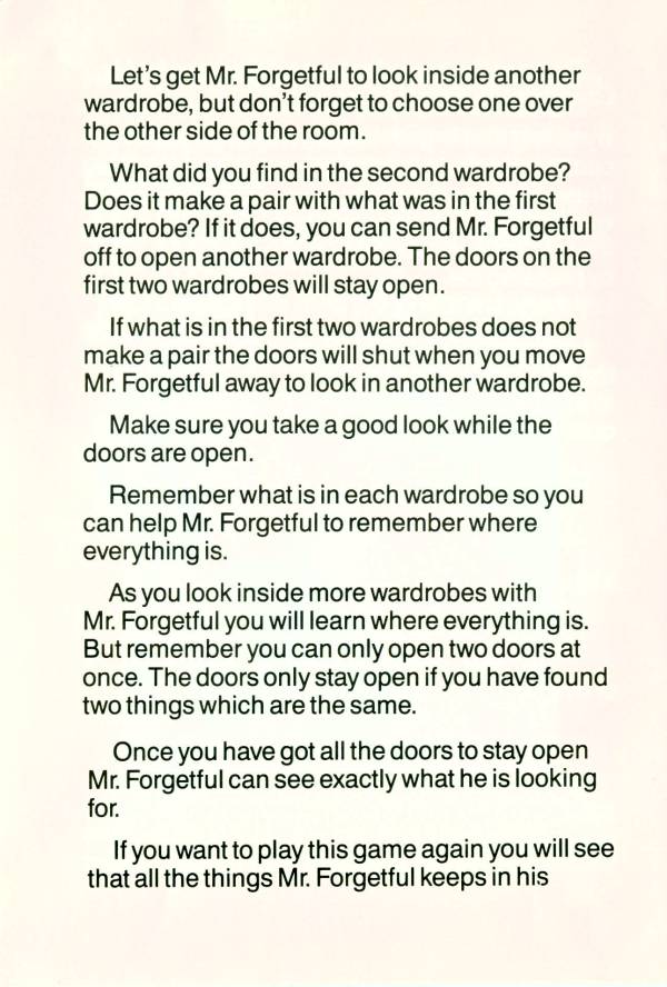 Instructions page 18