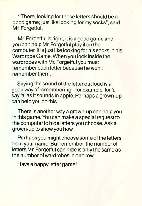 Instructions page 21