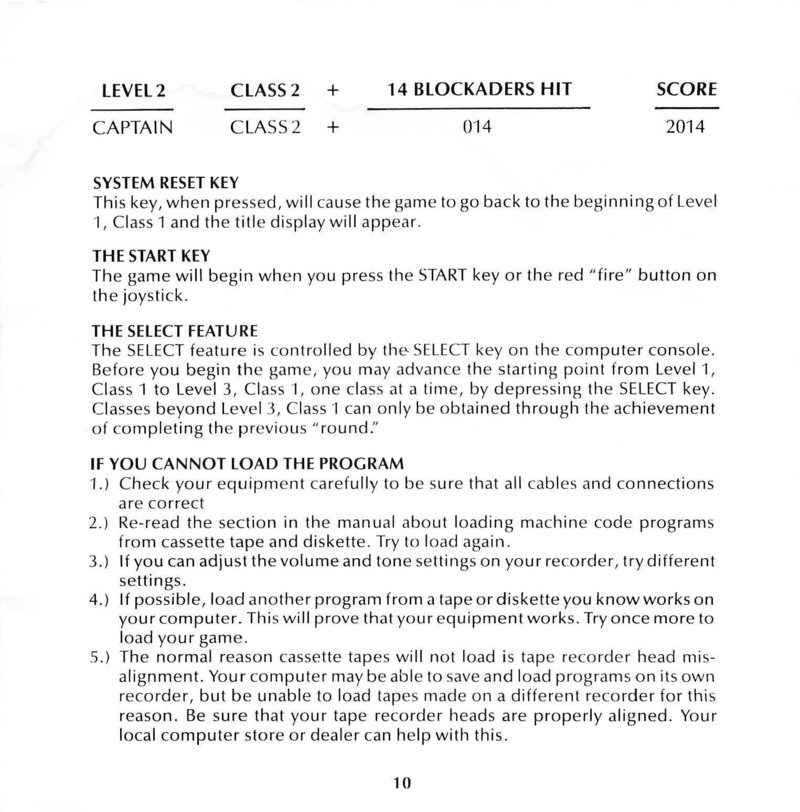 Instructions page 10
