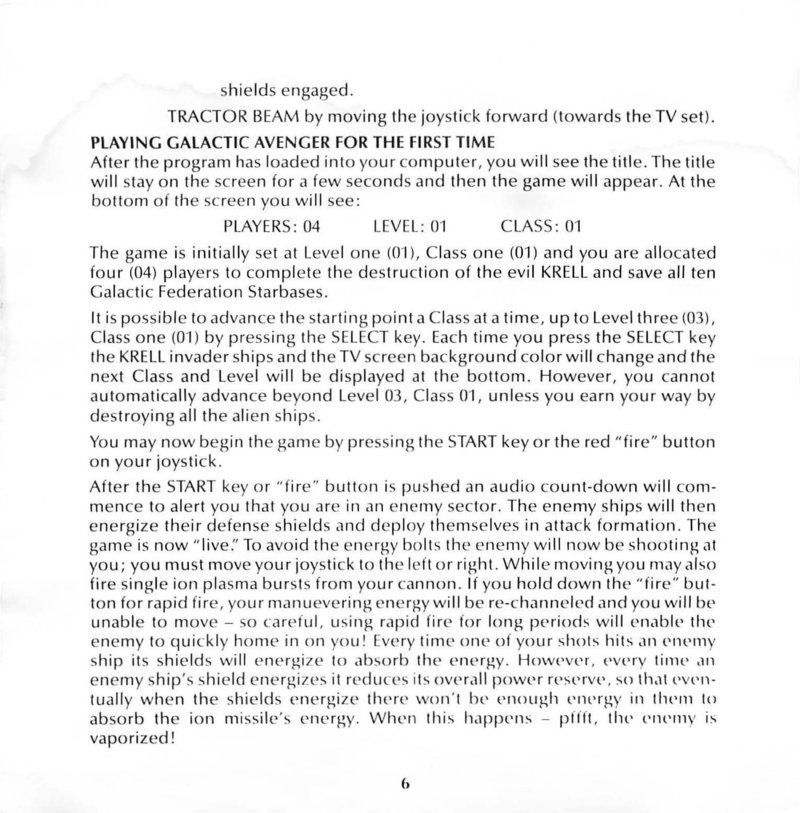 Instructions page 6