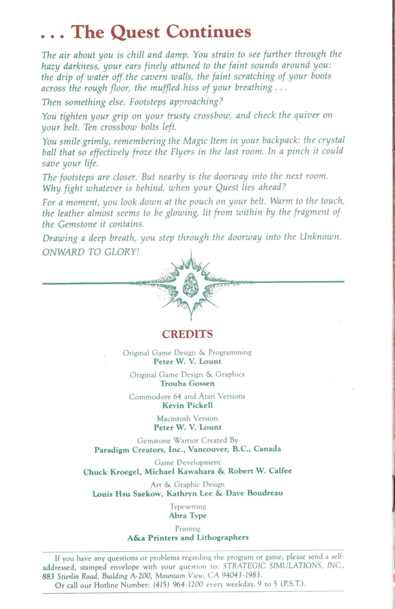 Instructions page 21