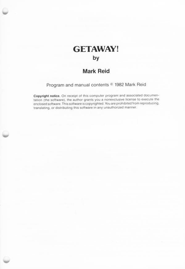 Instructions page 1