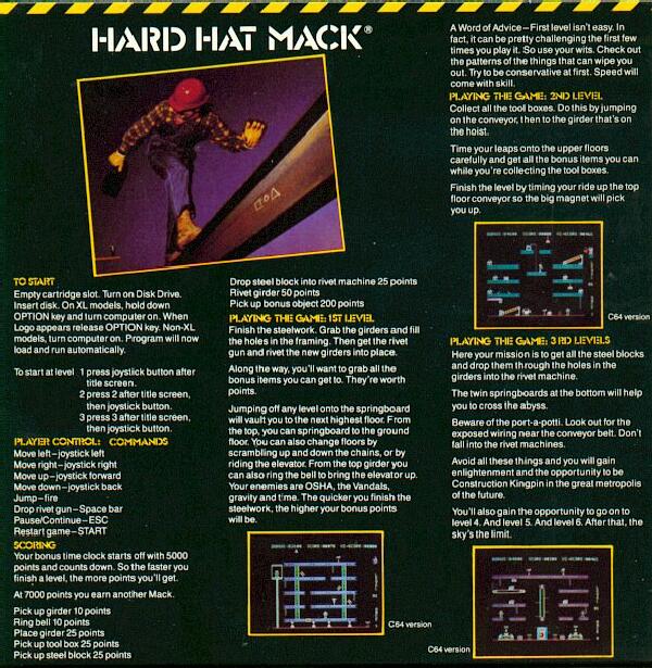 Instructions page 1