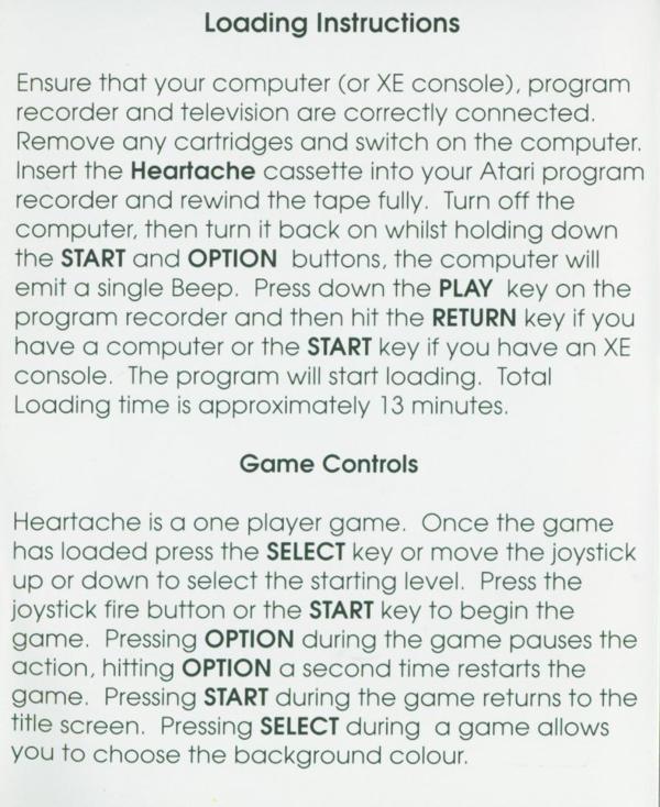 Instructions page 1