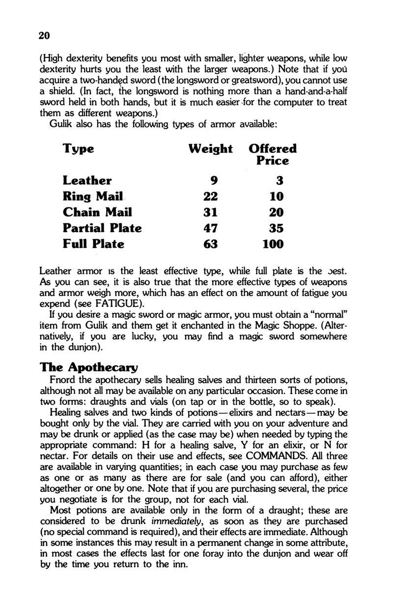 Instructions page 20