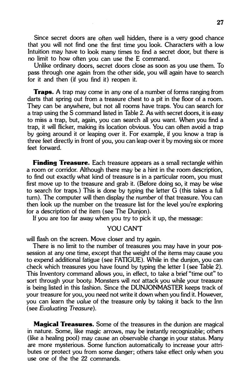 Instructions page 27