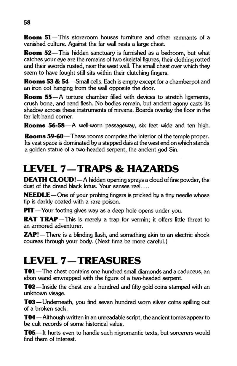 Instructions page 58