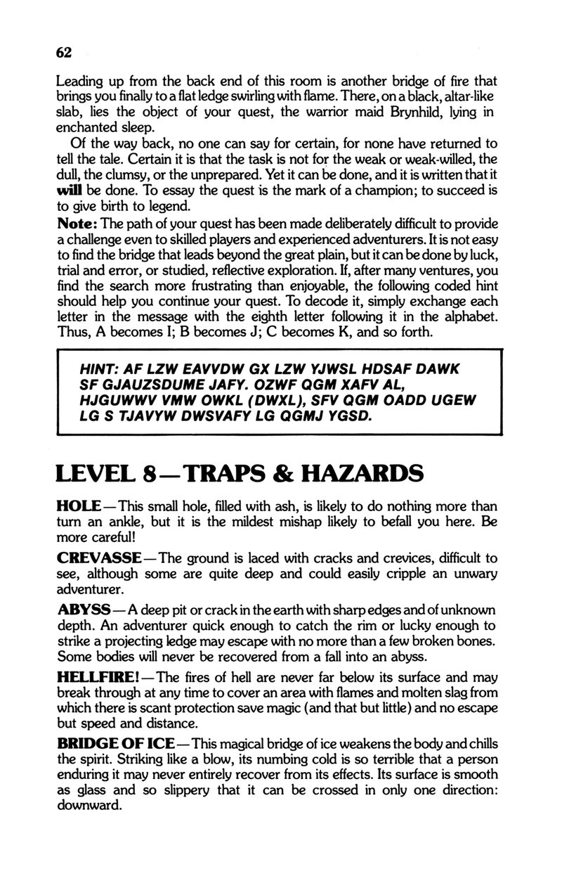 Instructions page 62