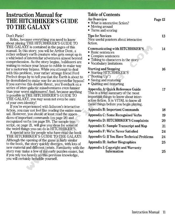 Instructions page 11