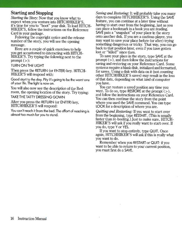 Instructions page 16