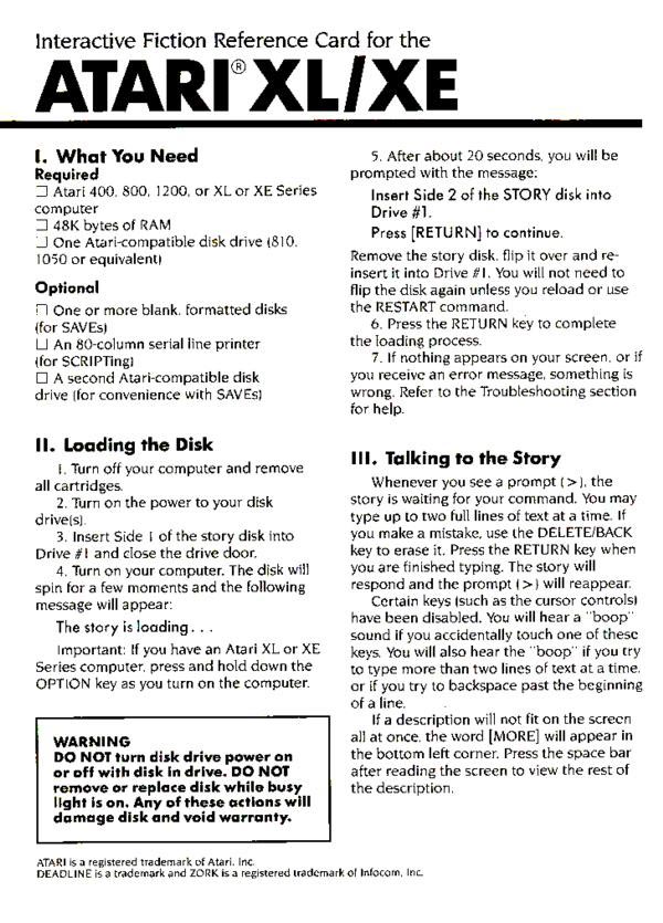 Instructions page 31