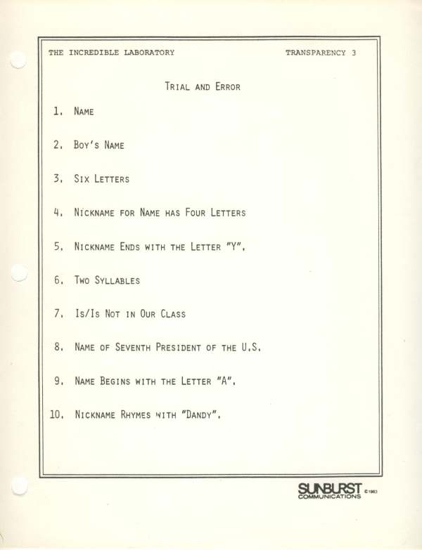 Instructions page 30