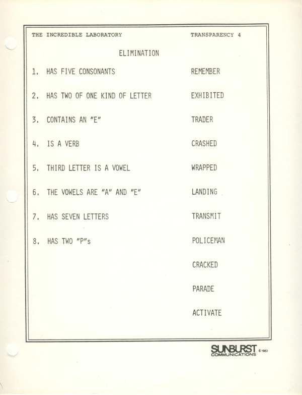 Instructions page 31