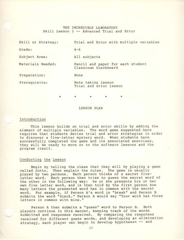 Instructions page 32