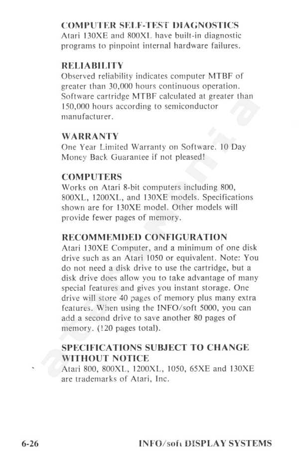 Instructions page 149