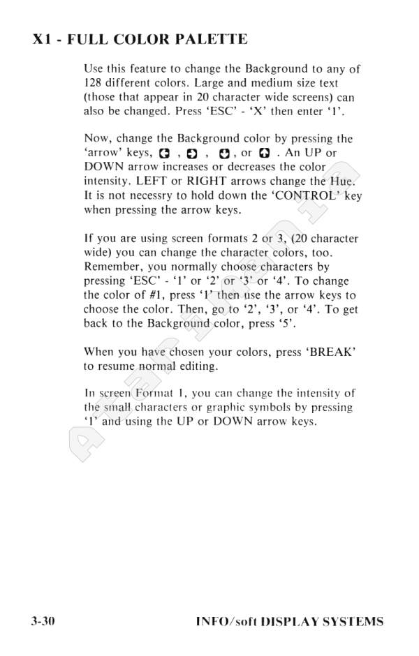 Instructions page 73