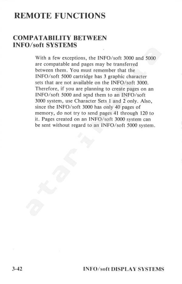 Instructions page 85