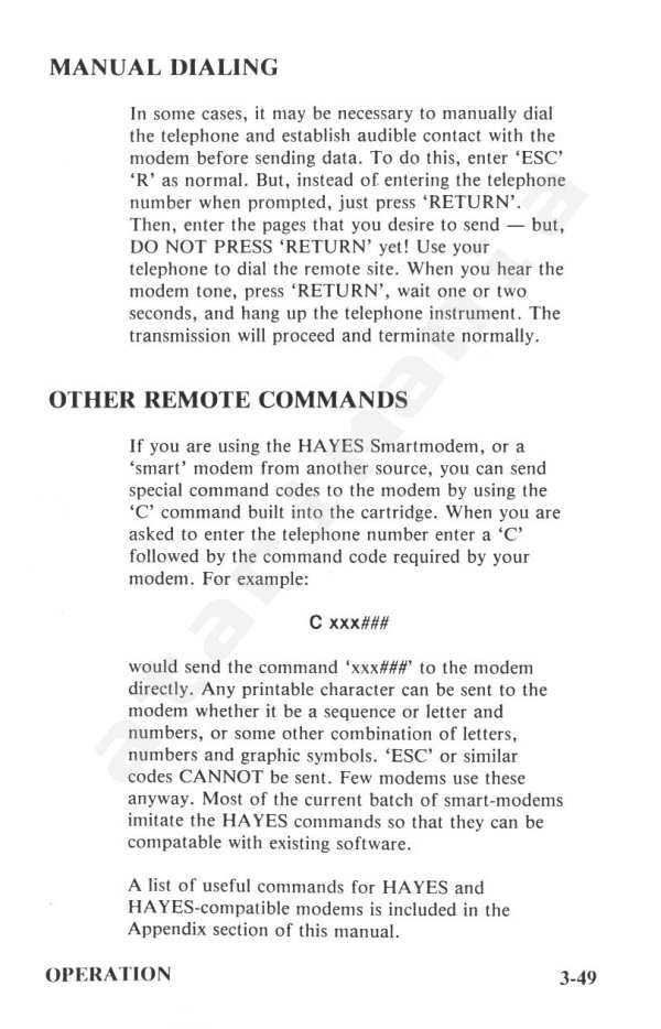 Instructions page 92