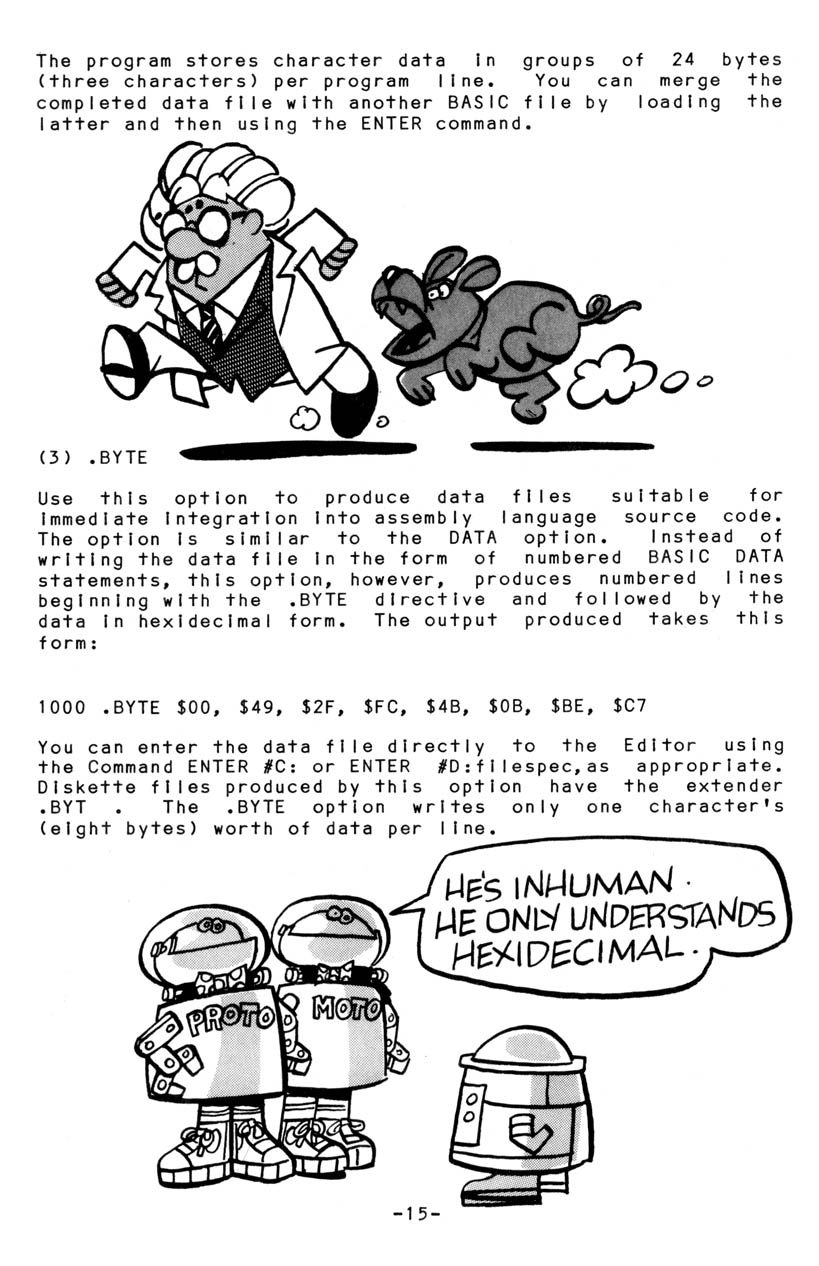 Instructions page 16