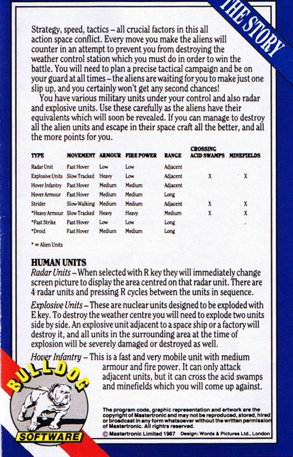 Instructions page 1