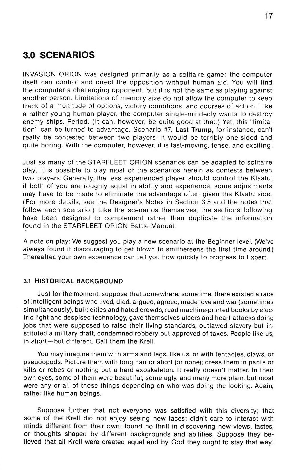 Instructions page 17