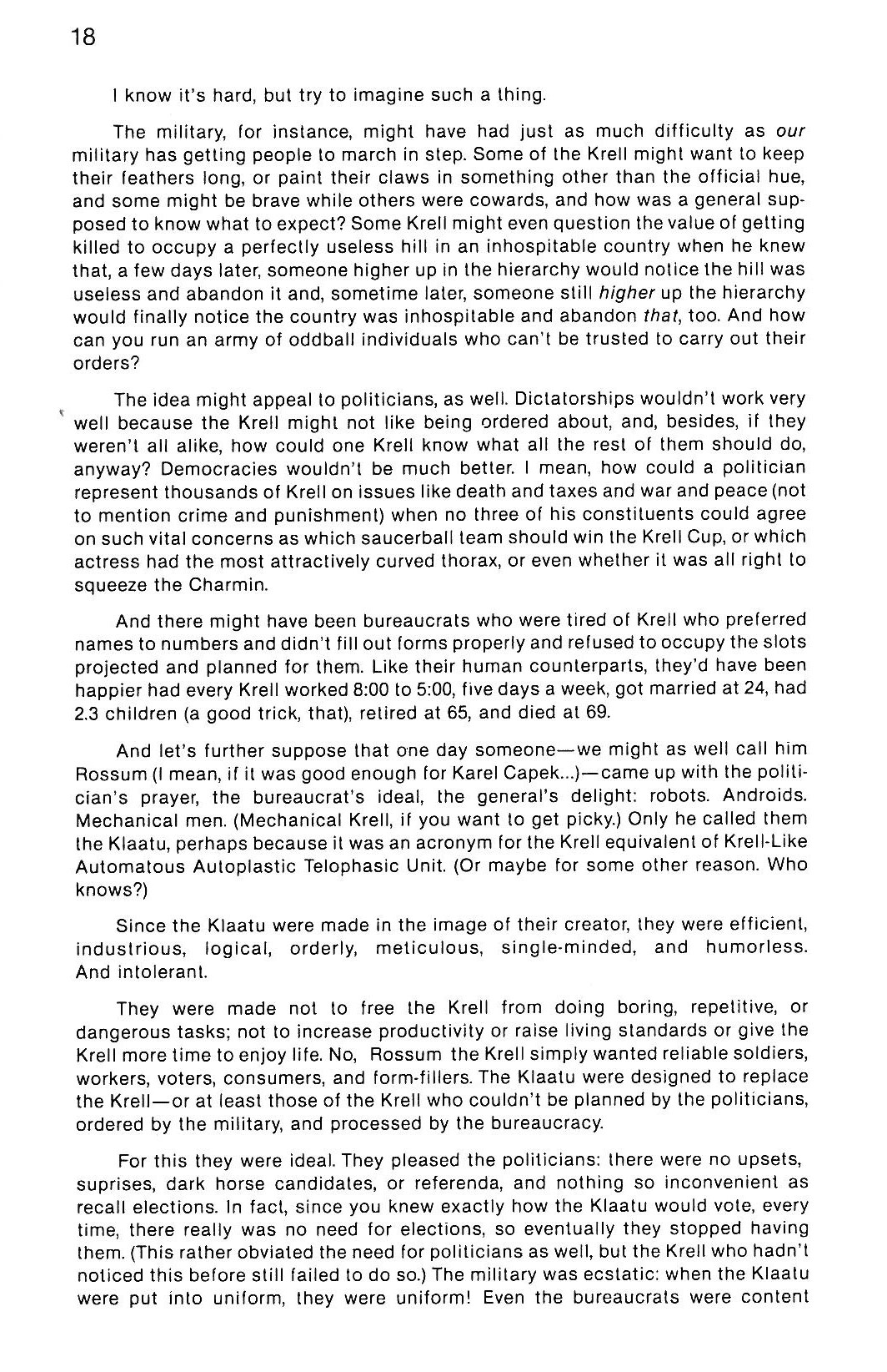 Instructions page 18