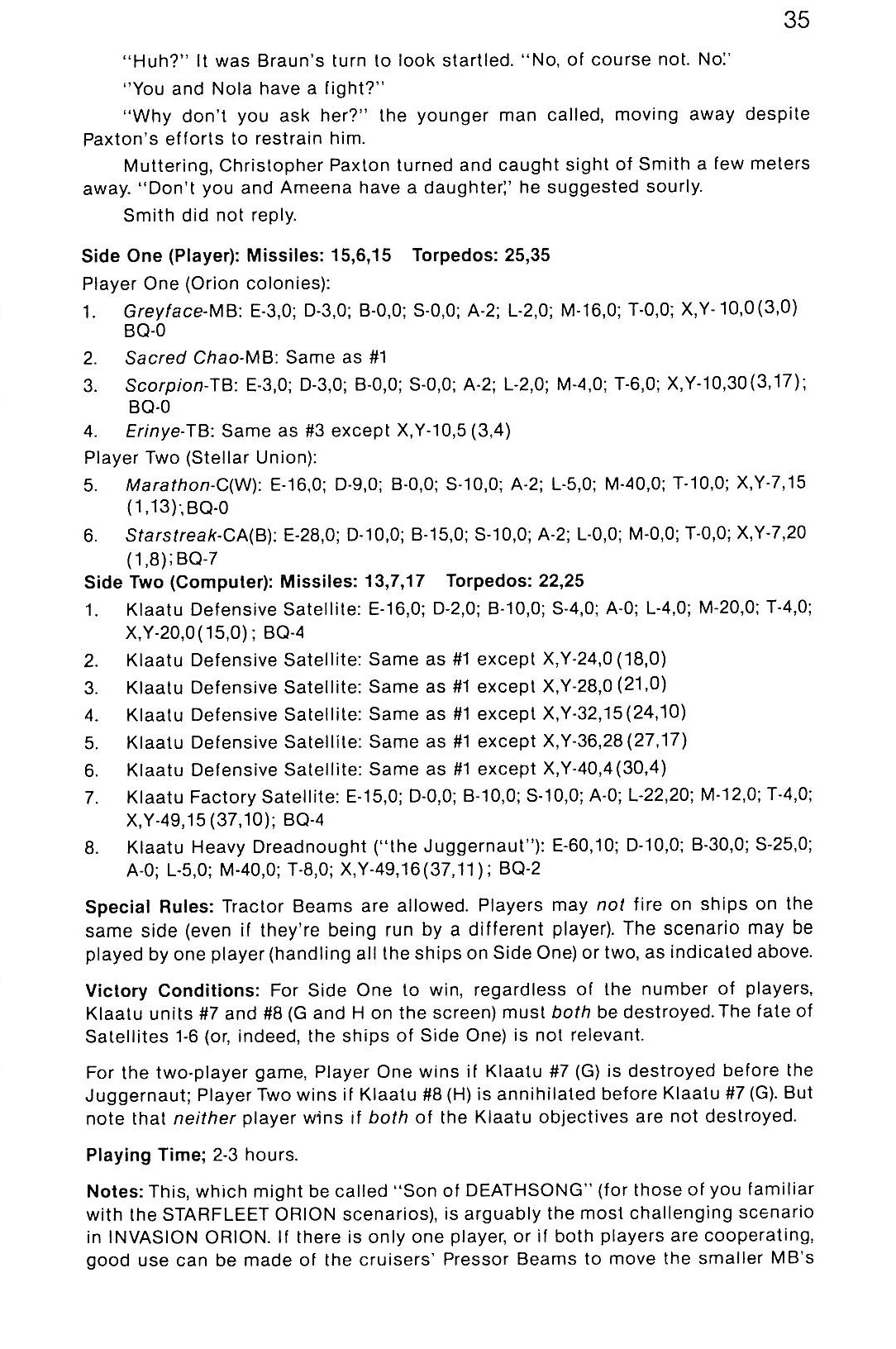 Instructions page 33