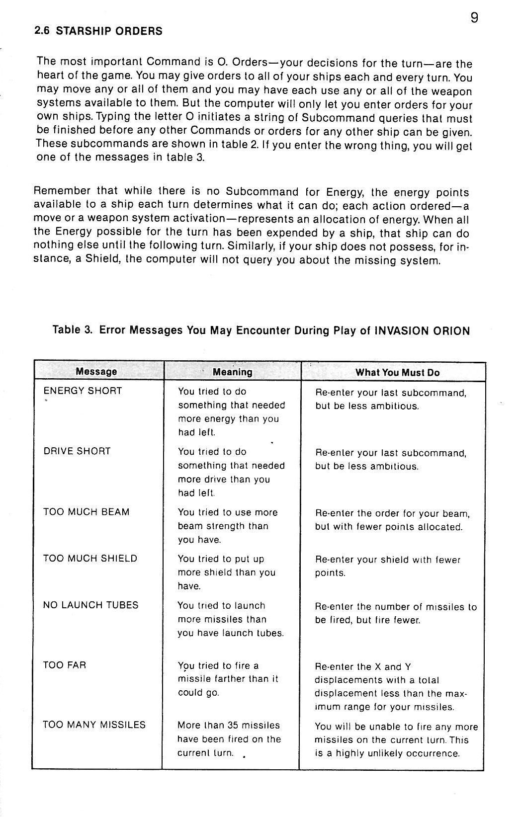 Instructions page 9