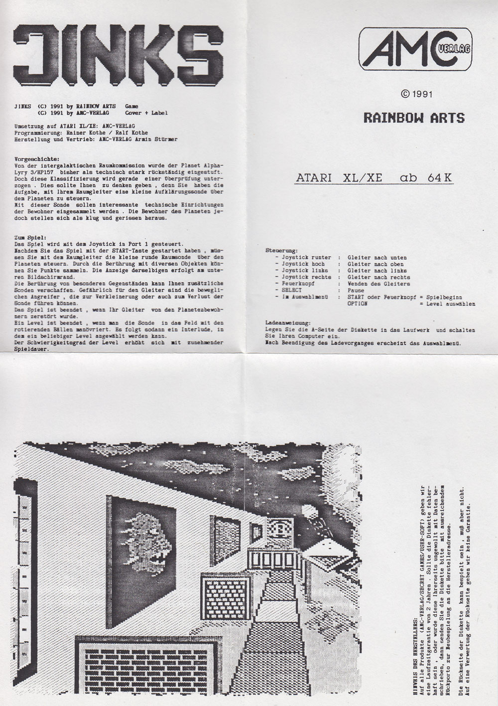 Instructions page 1