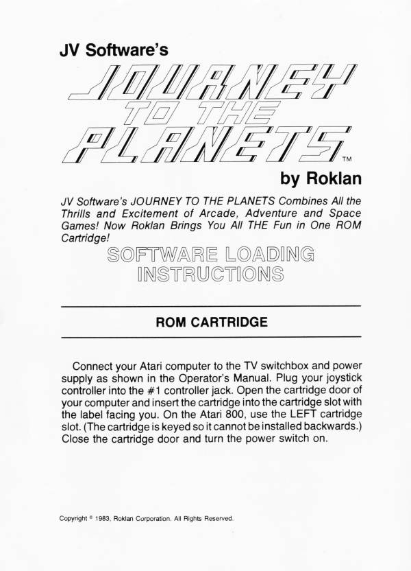 Instructions page 1
