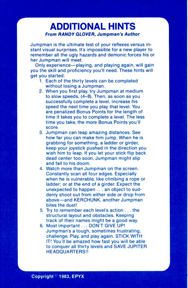 Instructions page 6