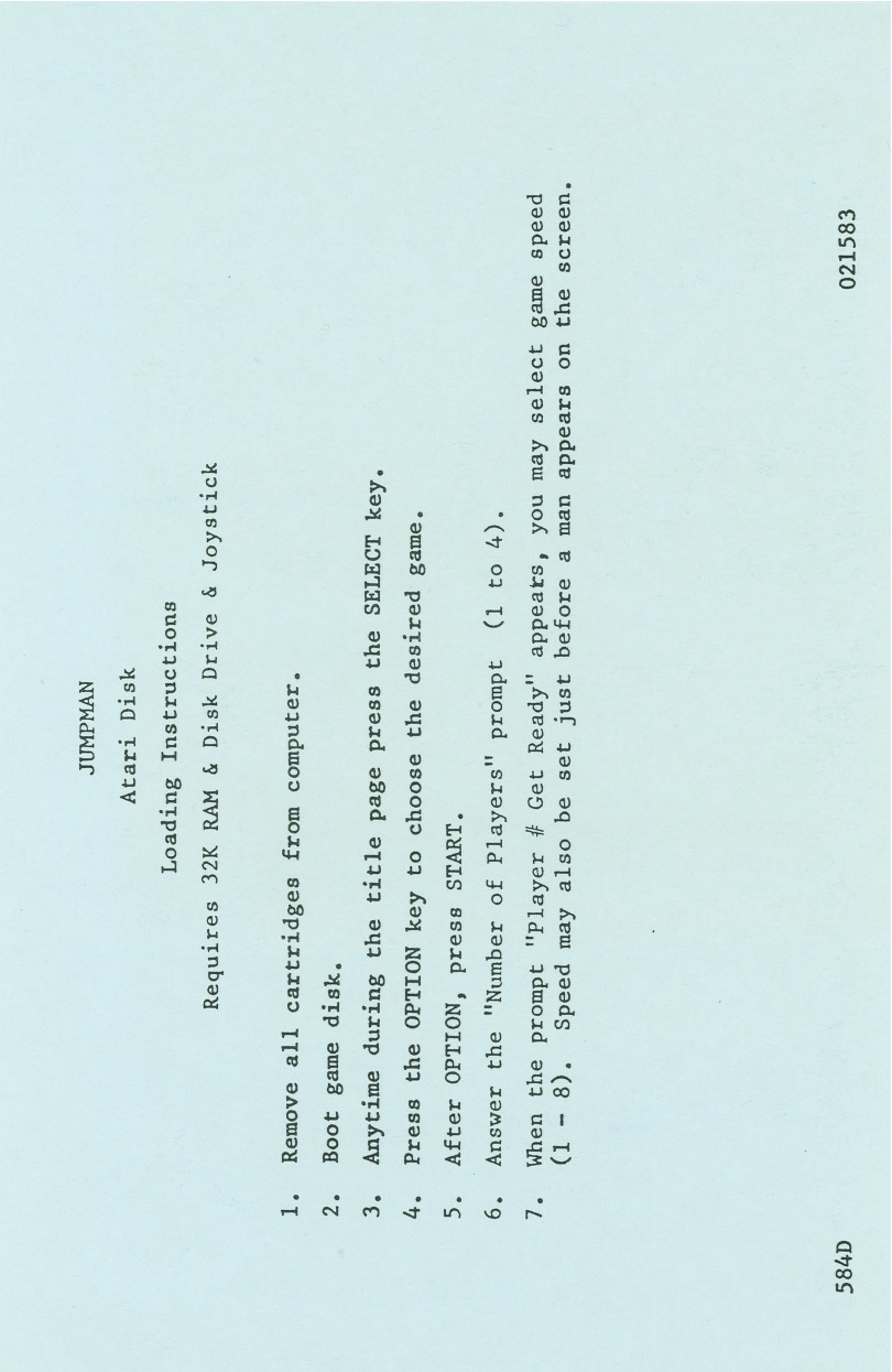 Instructions page 7