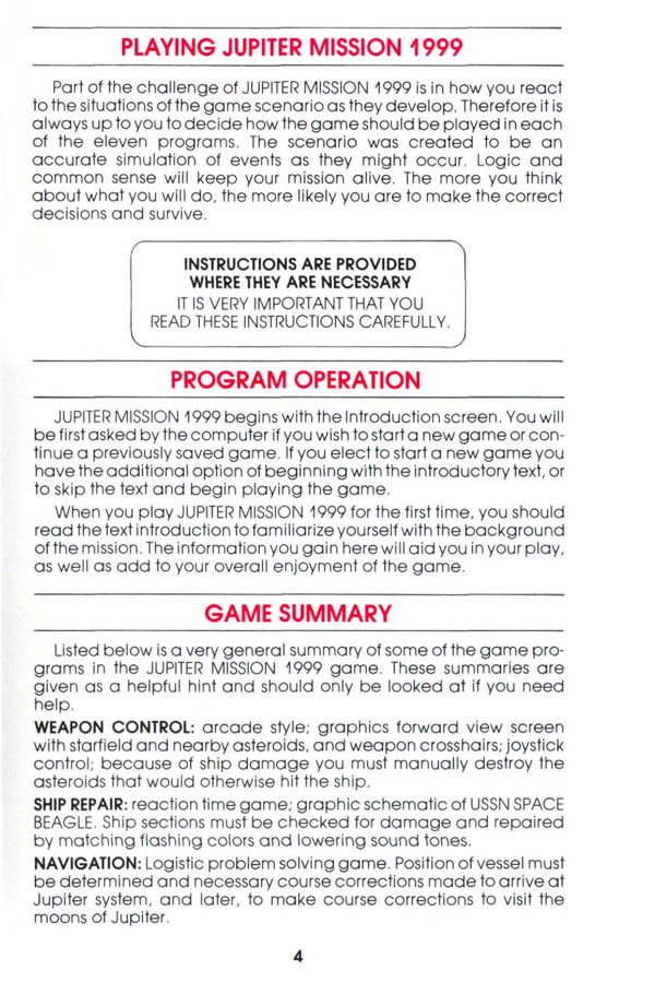 Instructions page 4