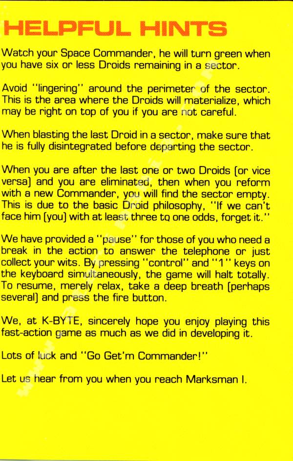 Instructions page 10