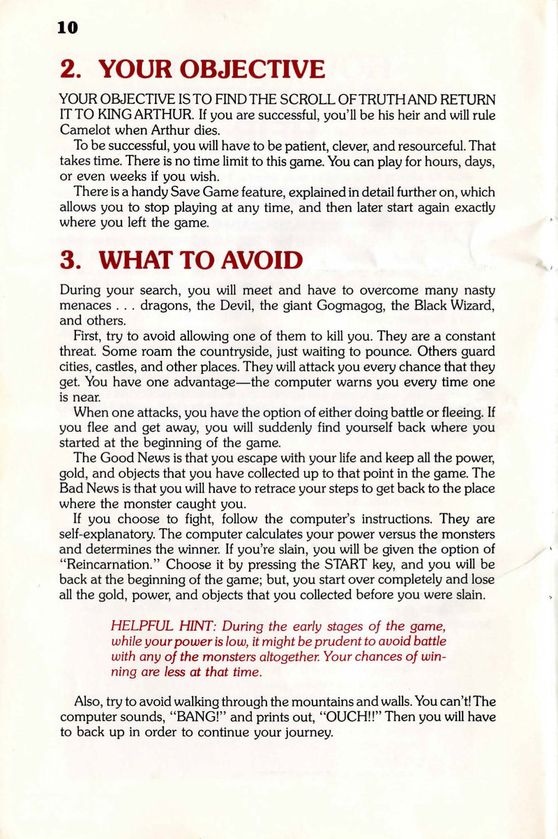 Instructions page 10