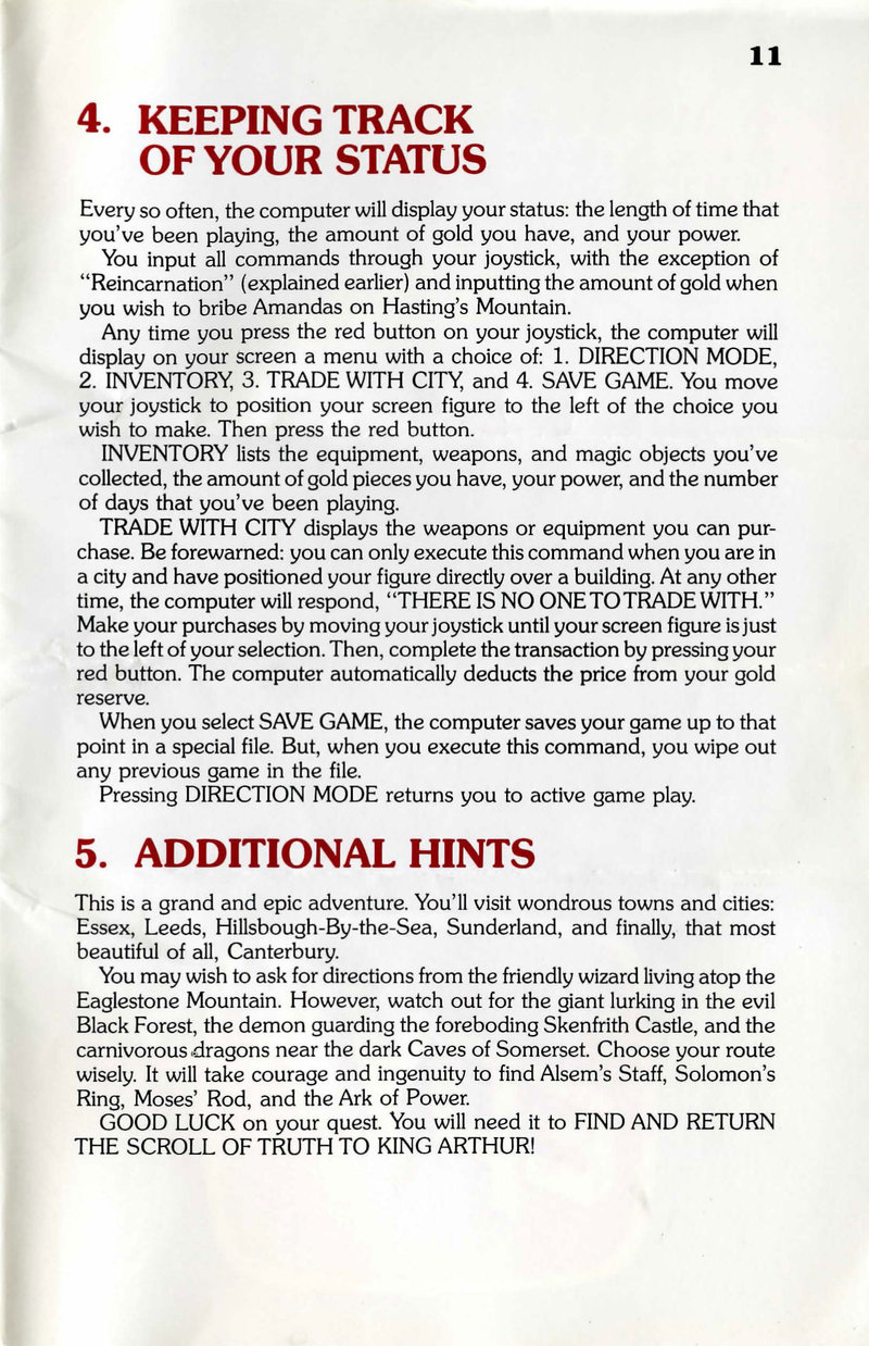 Instructions page 11
