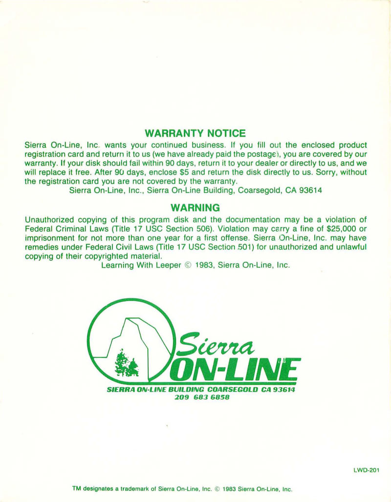 Instructions page 4