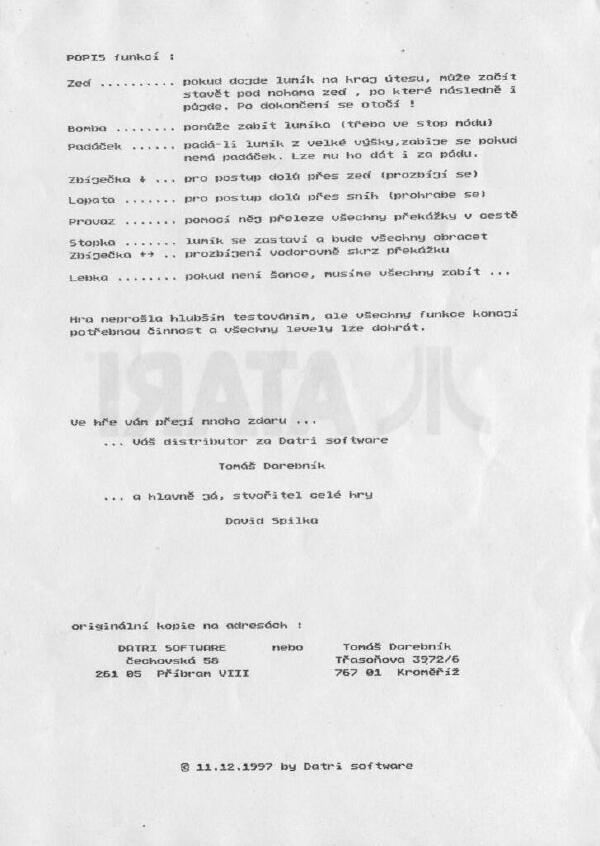 Instructions page 3